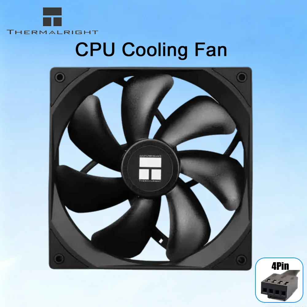 Thermalright 14cm CPU Cooling Fan S-FDB Bearing 4PIN PWM PC Case Radiator supports the motherboard PWM/ARGB synchronization
Thermalright 14cm CPU Cooling Fan S-FDB Bearing 4PIN PWM PC Case Radiator supports the motherboard PWM/ARGB synchronization