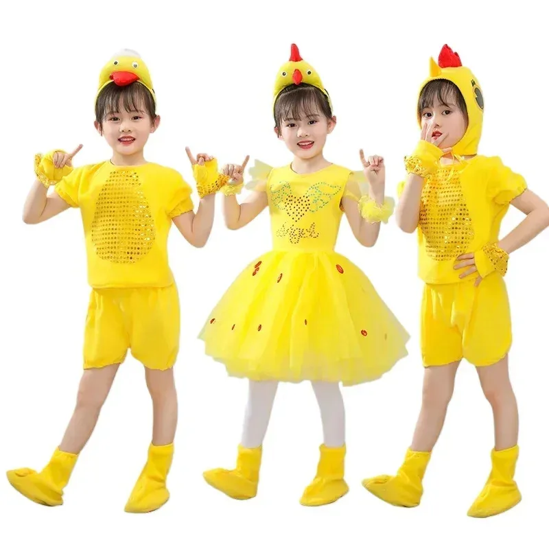 Novelty Kids Adult Children Duck Chicken Chick Hooded Costume Skirt Tutu Yellow Bodysuit Outfit Cosplay Costumes
Novelty Kids Adult Children Duck Chicken Chick Hooded Costume Skirt Tutu Yellow Bodysuit Outfit Cosplay Costumes