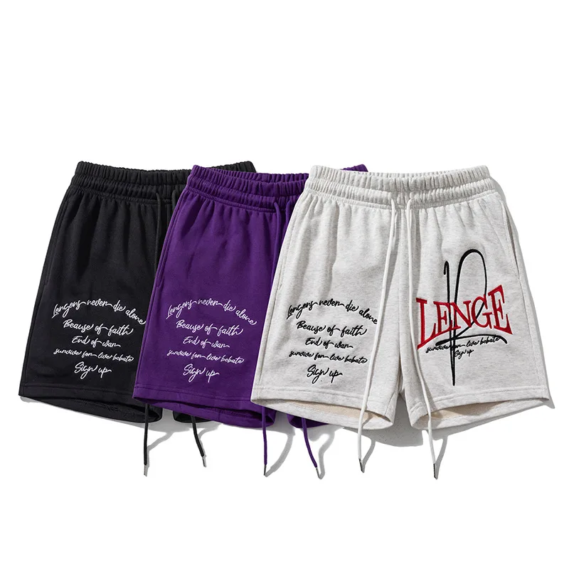 New Arrival Mens Streetwear Basketball Shorts Summer Loose Fit Above-Knee Casual Shorts in American Urban Style
New Arrival Mens Streetwear Basketball Shorts Summer Loose Fit Above-Knee Casual Shorts in American Urban Style
