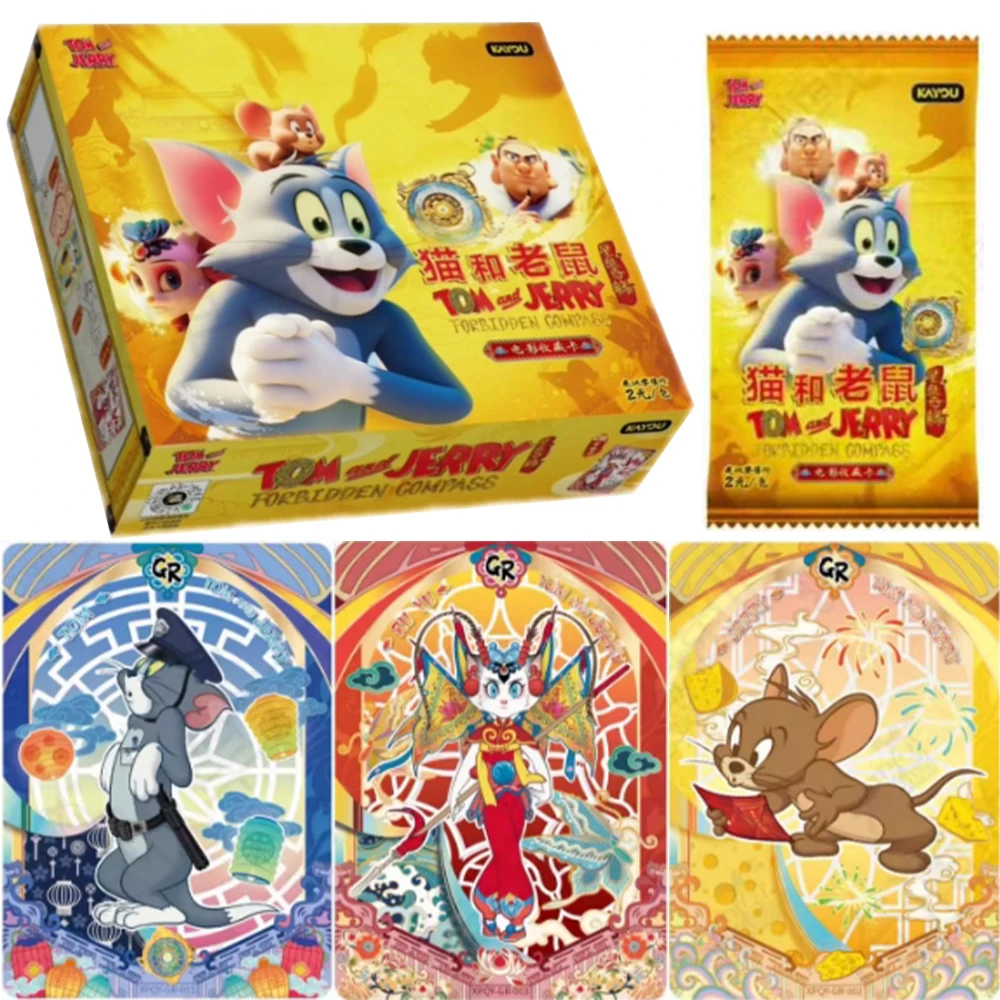 KAYOU Genuine Tom and Jerry Card Astrological Romance Blessing and Peace Card Oriental Aesthetics Anime Collection Card Toy Gift
KAYOU Genuine Tom and Jerry Card Astrological Romance Blessing and Peace Card Oriental Aesthetics Anime Collection Card Toy Gift