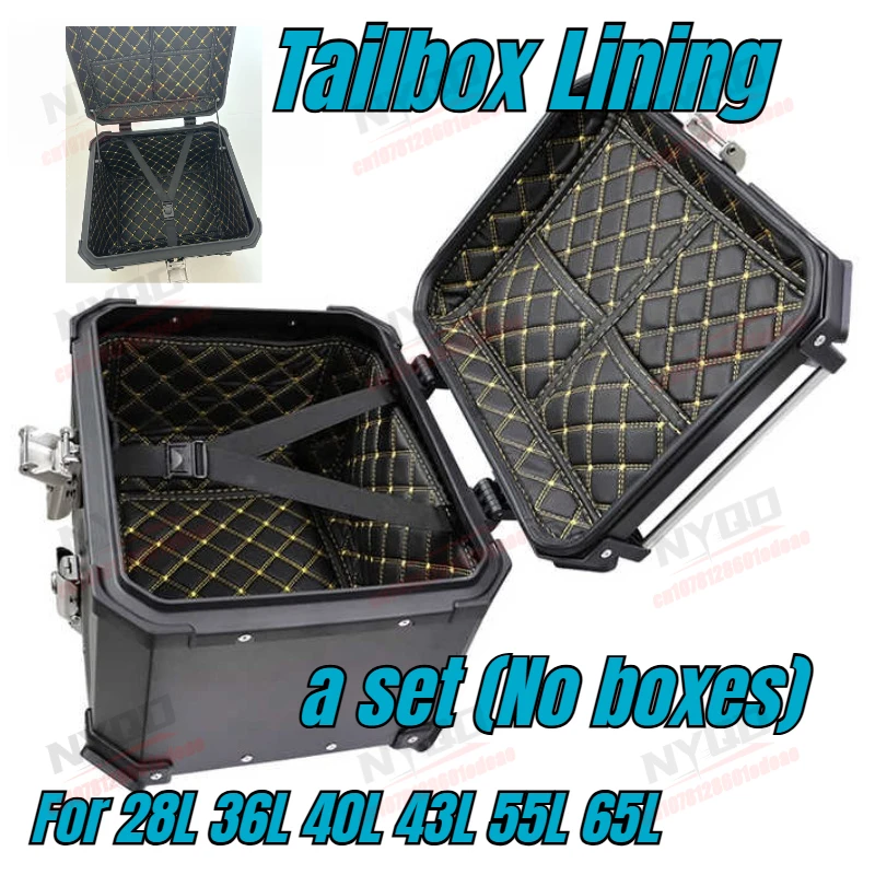 For 28L 36L 40L 43L 55L 65L Aluminum Alloy Trunk Case Liner Luggage Box Inner Container Tail Case PU Leather Lining Bag
For 28L 36L 40L 43L 55L 65L Aluminum Alloy Trunk Case Liner Luggage Box Inner Container Tail Case PU Leather Lining Bag