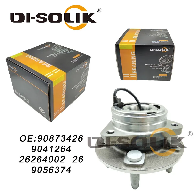 DI-SOLIK Auto Car Parts Front Wheel Hub Bearing Assembly 90873426 9041264 26264002 26 9056374 for BUICK(SGM) GL8 S(CU3)2011-
DI-SOLIK Auto Car Parts Front Wheel Hub Bearing Assembly 90873426 9041264 26264002 26 9056374 for BUICK(SGM) GL8 S(CU3)2011-