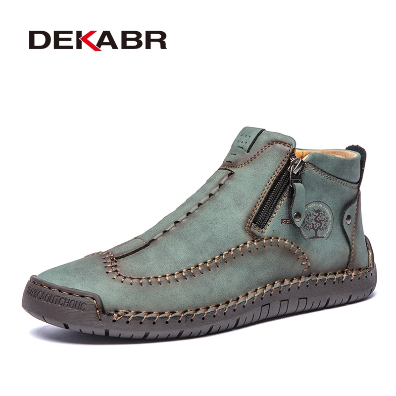 DEKABR Pu Leather Men Summer Casual Shoes Handmade Breathable Soft Lightweight Trendy Anti Slip Comfortable Ankle Footwear
DEKABR Pu Leather Men Summer Casual Shoes Handmade Breathable Soft Lightweight Trendy Anti Slip Comfortable Ankle Footwear