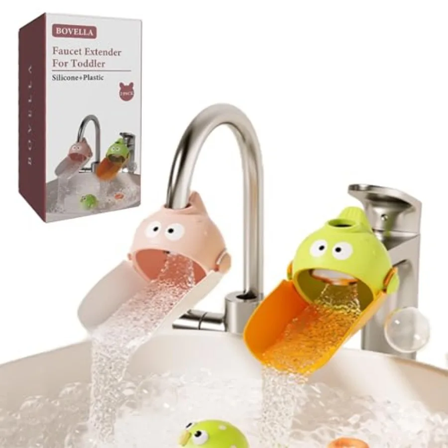 Faucet Extender for Toddlers, Silicone Sink Extender for Toddlers Faucet Extender for,Suitable for Bathroom Sink, Kitchen, Bath
Faucet Extender for Toddlers, Silicone Sink Extender for Toddlers Faucet Extender for,Suitable for Bathroom Sink, Kitchen, Bath