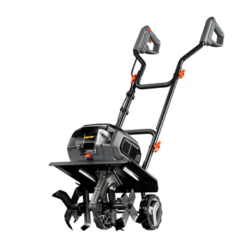 Cordless Garden Tiller for Dewalt 20V Max Battery (No Battery) Electric Brushless Rotary Tiller for Yard, Soil Digging, Grass