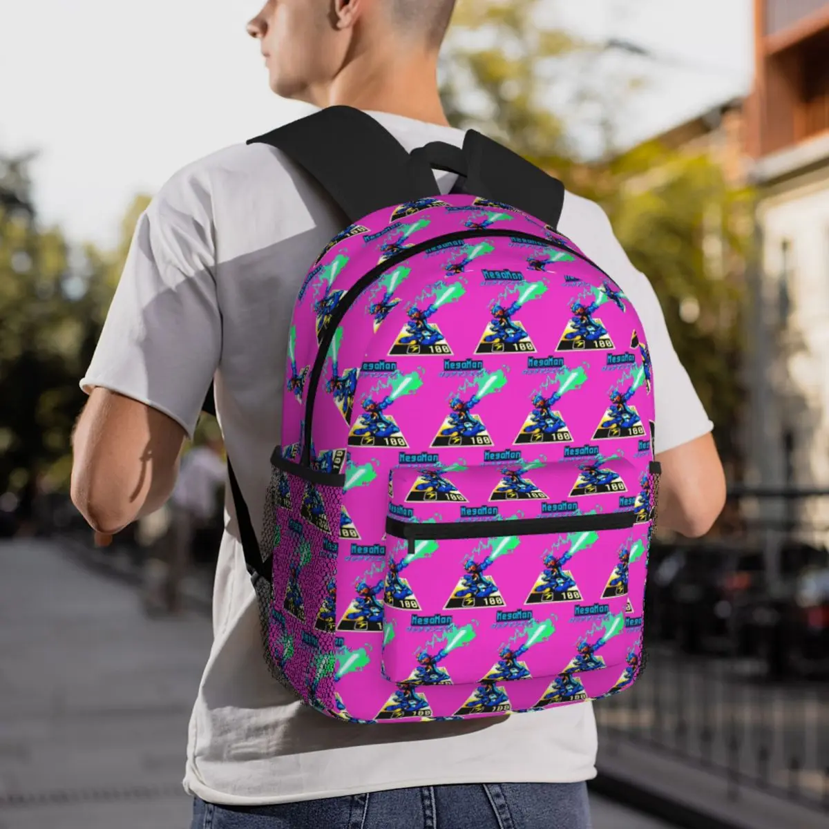 Megaman Backpack Daypack Large Capacity Kids BookBag School Bag Shoulder Bags for Men Women
Megaman Backpack Daypack Large Capacity Kids BookBag School Bag Shoulder Bags for Men Women