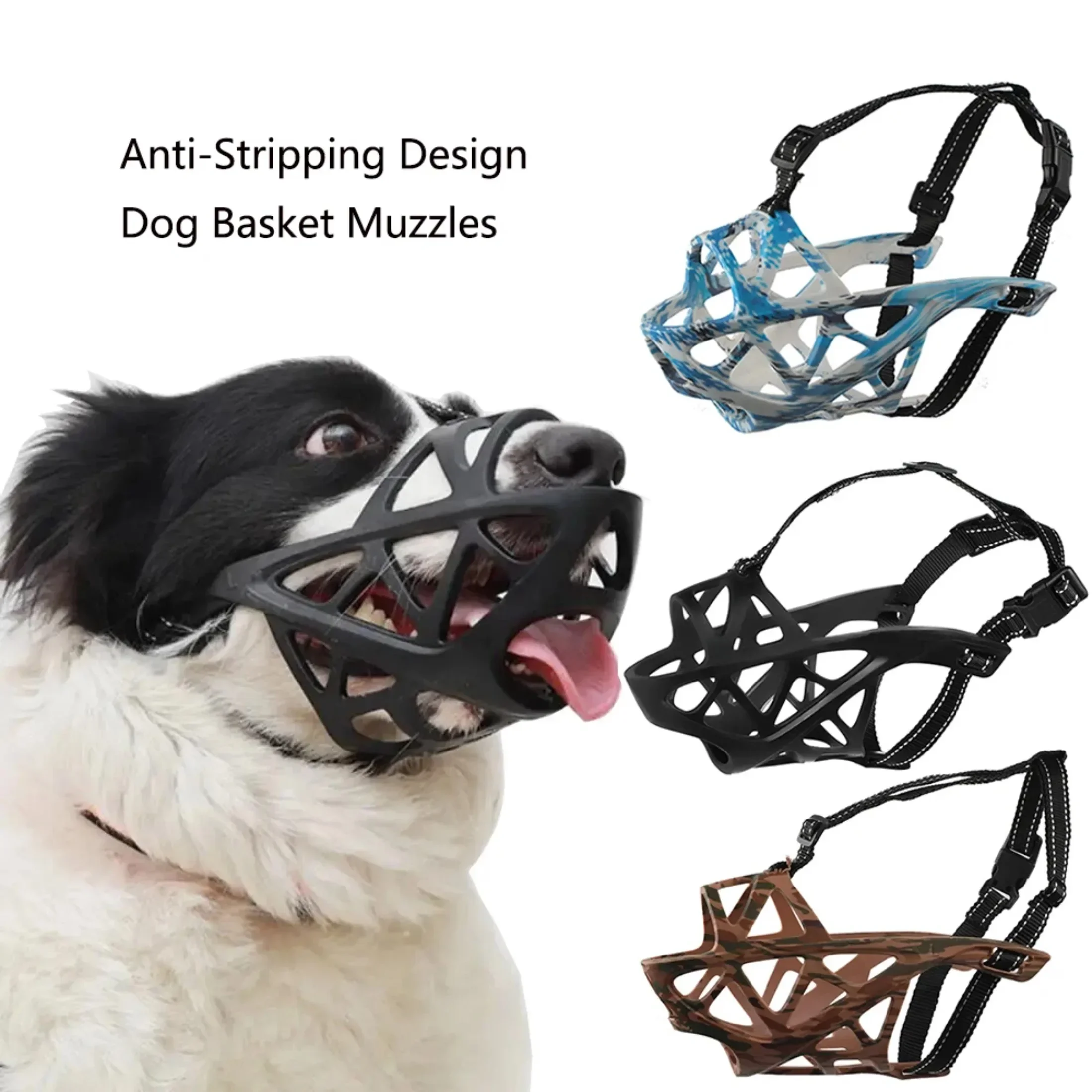 Dog Muzzle for Large Medium Small Dogs, Pet Basket Muzzles, Adjustable Dog Muzzles for Grooming, Drinkable Sturdy Cage Muzzle
Dog Muzzle for Large Medium Small Dogs, Pet Basket Muzzles, Adjustable Dog Muzzles for Grooming, Drinkable Sturdy Cage Muzzle