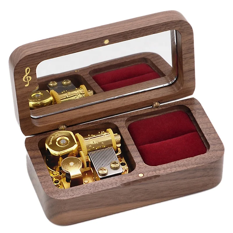 Wholesale Custom Wedding Ring Music Box Rectangular Music Box Engagement Proposal Creative Gift DIY Engraving
Wholesale Custom Wedding Ring Music Box Rectangular Music Box Engagement Proposal Creative Gift DIY Engraving