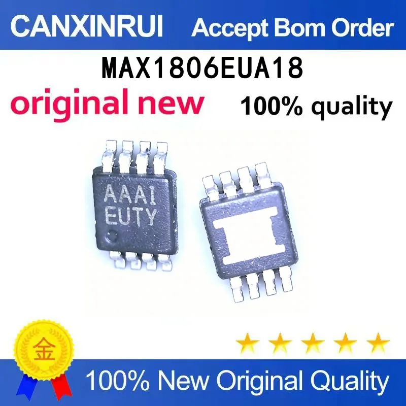 (5-100 pieces)New MAX1806EUA18 MAX1806 AAAI MSOP8 spot chip IC
(5-100 pieces)New MAX1806EUA18 MAX1806 AAAI MSOP8 spot chip IC