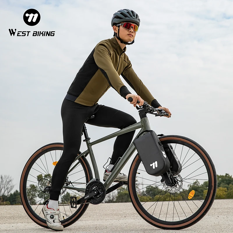 WEST BIKING Full Waterproof Bicycle Front Fork Bag Quick Release Bike Bag 5.5L MTB Road Bike Storage Bag Cycling Accessories
WEST BIKING Full Waterproof Bicycle Front Fork Bag Quick Release Bike Bag 5.5L MTB Road Bike Storage Bag Cycling Accessories