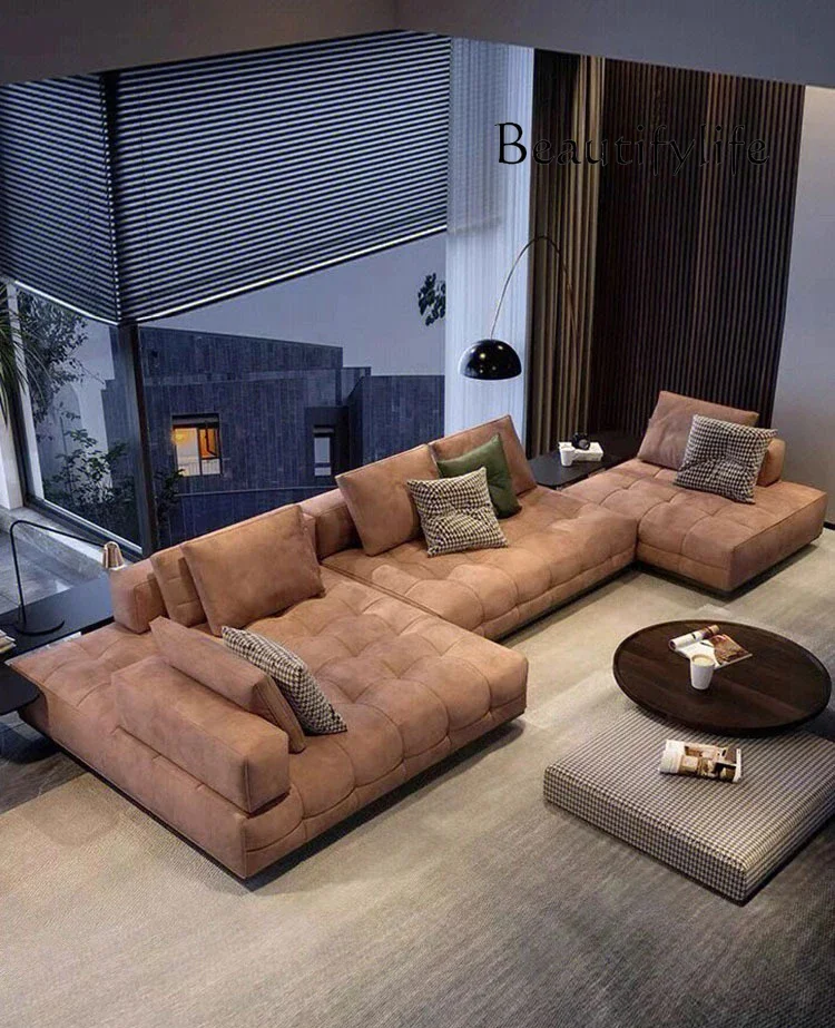 X35 Nordic Simple Medieval Style Large Flat Floor Living Room Module Combination Design Sofa Decoração
X35 Nordic Simple Medieval Style Large Flat Floor Living Room Module Combination Design Sofa Decoração