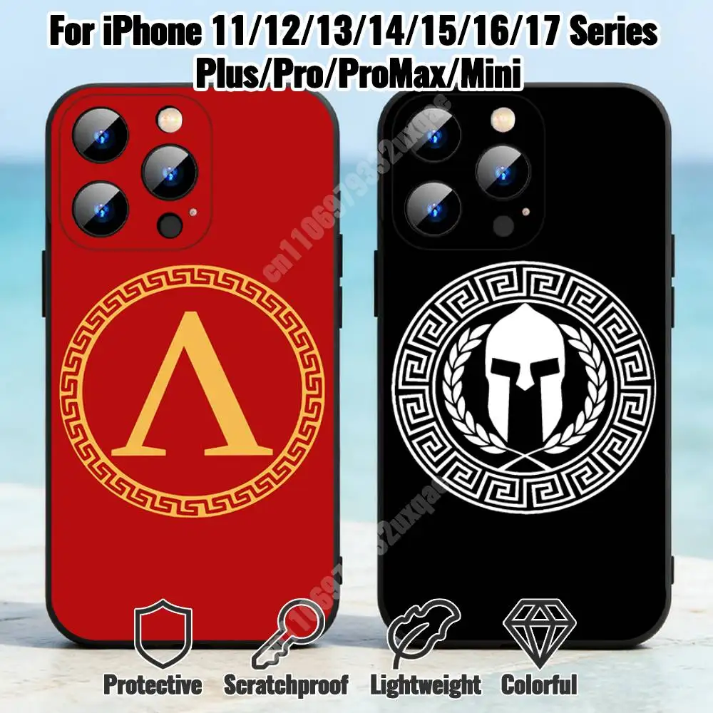Ancient Sparta Gladiator Flag Phone Case for iPhone 17 16 16E 15 14 Pro Plus Air 13 12 11 Max Mini X XR XS TPU Bumper
Ancient Sparta Gladiator Flag Phone Case for iPhone 17 16 16E 15 14 Pro Plus Air 13 12 11 Max Mini X XR XS TPU Bumper