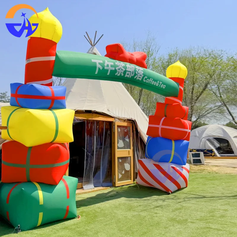 Inflatable Gift Box Arch - Decoration Prop for Christmas Outdoor Shopping Mall Store Entrance, Party and Event
Inflatable Gift Box Arch - Decoration Prop for Christmas Outdoor Shopping Mall Store Entrance, Party and Event
