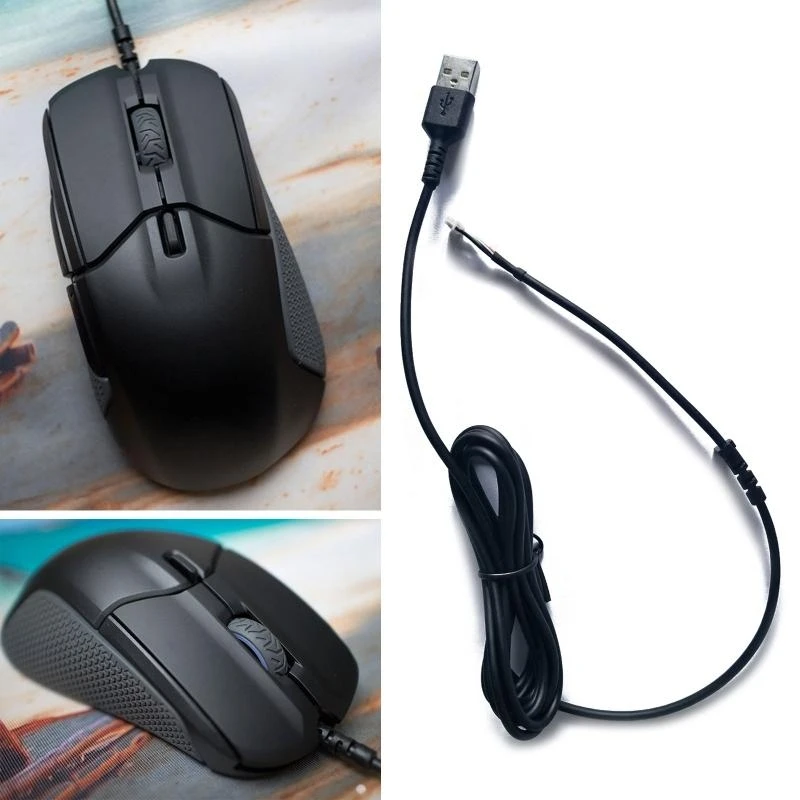 New Mouse Cable Soft Durable USB Mouse Line Replacement for Steel Series Rival 310 Mouse Wire 6.6ft P9JB
New Mouse Cable Soft Durable USB Mouse Line Replacement for Steel Series Rival 310 Mouse Wire 6.6ft P9JB