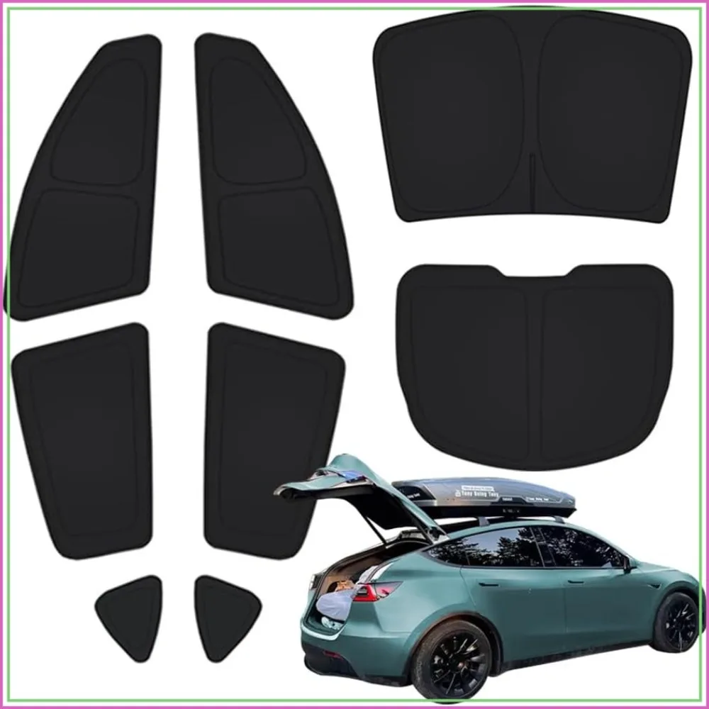 Camping Privacy Curtain 8-Piece for Tesla Model Y 2024 & Before, Privacy Screens Sunshades UV Blocker Darker Thicker 5-Layer
Camping Privacy Curtain 8-Piece for Tesla Model Y 2024 & Before, Privacy Screens Sunshades UV Blocker Darker Thicker 5-Layer