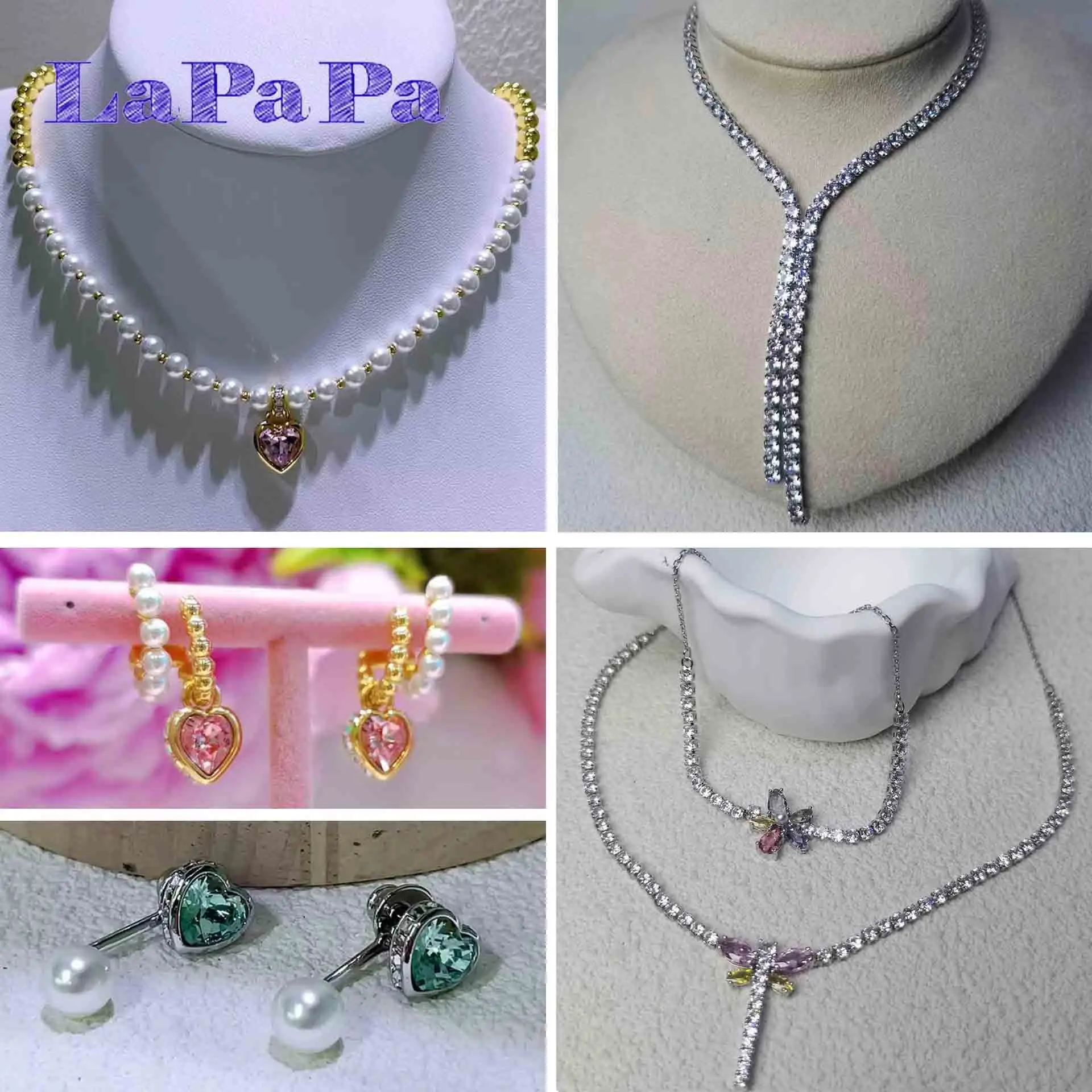 2026 Fashion Sweet Heart-Shaped Pearl Necklace Earrings Bracelet Original for Women Fine Jewelry Set Worth a Memorable Gift
2026 Fashion Sweet Heart-Shaped Pearl Necklace Earrings Bracelet Original for Women Fine Jewelry Set Worth a Memorable Gift