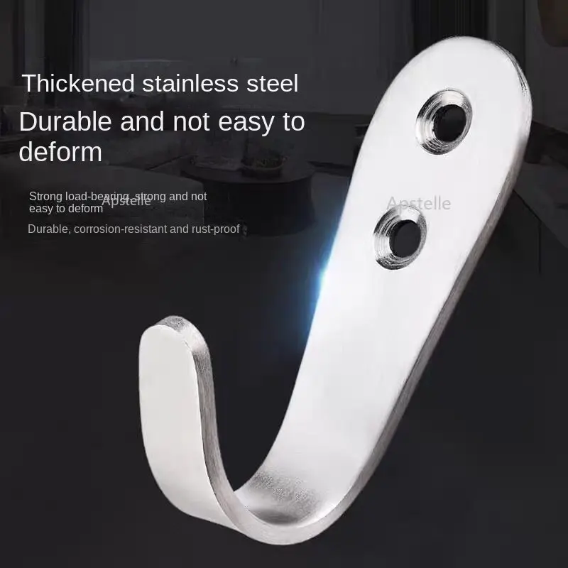 1Pcs Organizer Holder Stainless Steel Hook Over Door Hook Stainless Kitchen Cabinet Clothes Hanger Single Hook Coat Hook
1Pcs Organizer Holder Stainless Steel Hook Over Door Hook Stainless Kitchen Cabinet Clothes Hanger Single Hook Coat Hook
