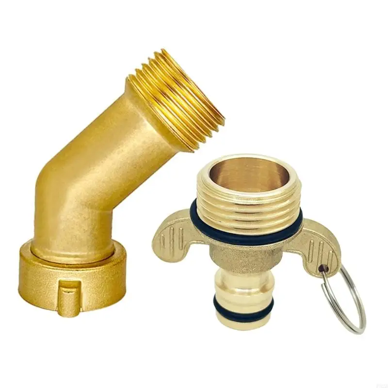Two Ears/45 Degree Angled Water Hose Adapter Easy Installation Quick Connection Fitting Easy to Use for Marine Vessels
Two Ears/45 Degree Angled Water Hose Adapter Easy Installation Quick Connection Fitting Easy to Use for Marine Vessels