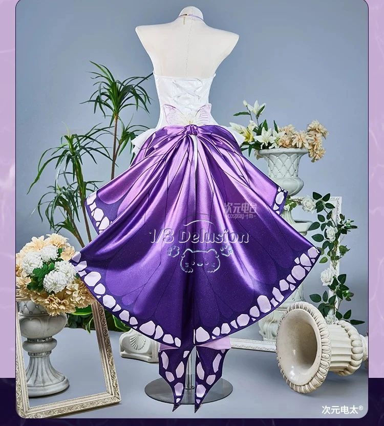 Honkai: Star Rail Castorice Cosplay Costume Dress Dream Shadow of the Phantom Butterfly Hallowen Play Role Clothes 1/3 Delusion
Honkai: Star Rail Castorice Cosplay Costume Dress Dream Shadow of the Phantom Butterfly Hallowen Play Role Clothes 1/3 Delusion