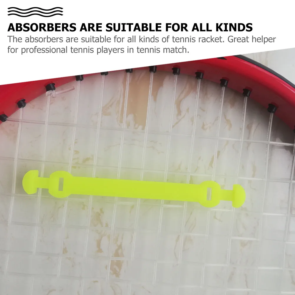 5 Pcs Tennis Racket Silicone Gel Vibration Dampener Accessories Stable Performance Practical Endurance Easy
5 Pcs Tennis Racket Silicone Gel Vibration Dampener Accessories Stable Performance Practical Endurance Easy