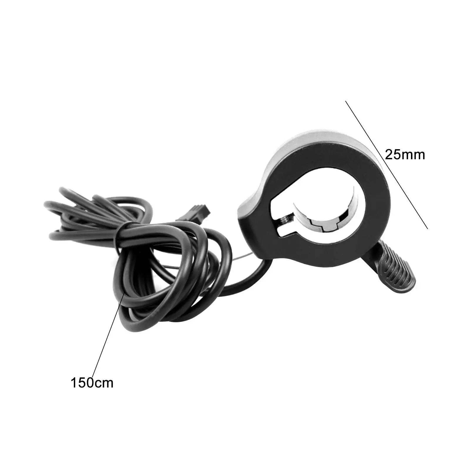 Waterproof ABS Thumb Throttle Sensitive Finger Accelerator Handlebar Speed Control Universal for Electric Scooter Conversion Kit
Waterproof ABS Thumb Throttle Sensitive Finger Accelerator Handlebar Speed Control Universal for Electric Scooter Conversion Kit