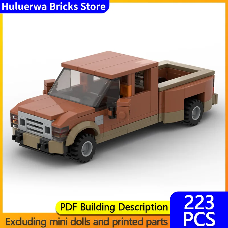 Модель скоростного гоночного автомобиля MOC, строительные кирпичи F-350 King Ranch, роскошный пикап, модульная технология, детские праздничные подарки, игрушки 
Модель скоростного гоночного автомобиля MOC, строительные кирпичи F-350 King Ranch, роскошный пикап, модульная технология, детские праздничные подарки, игрушки