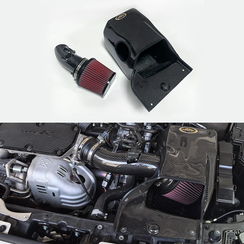 EDDY For Honda Civic Type R FL5 Acura Integra DE5 2.0T K20C1 Dry Carbon Fiber Cold Air Intake Air Box With Carbon Fiber Pipe
EDDY For Honda Civic Type R FL5 Acura Integra DE5 2.0T K20C1 Dry Carbon Fiber Cold Air Intake Air Box With Carbon Fiber Pipe