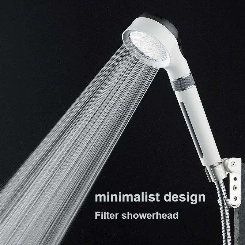 High Grade ABS Handheld Shower Head Korean Style Dual Filter Cartridges Pressurized Bathroom Shower Nozzle Sprayer
High Grade ABS Handheld Shower Head Korean Style Dual Filter Cartridges Pressurized Bathroom Shower Nozzle Sprayer