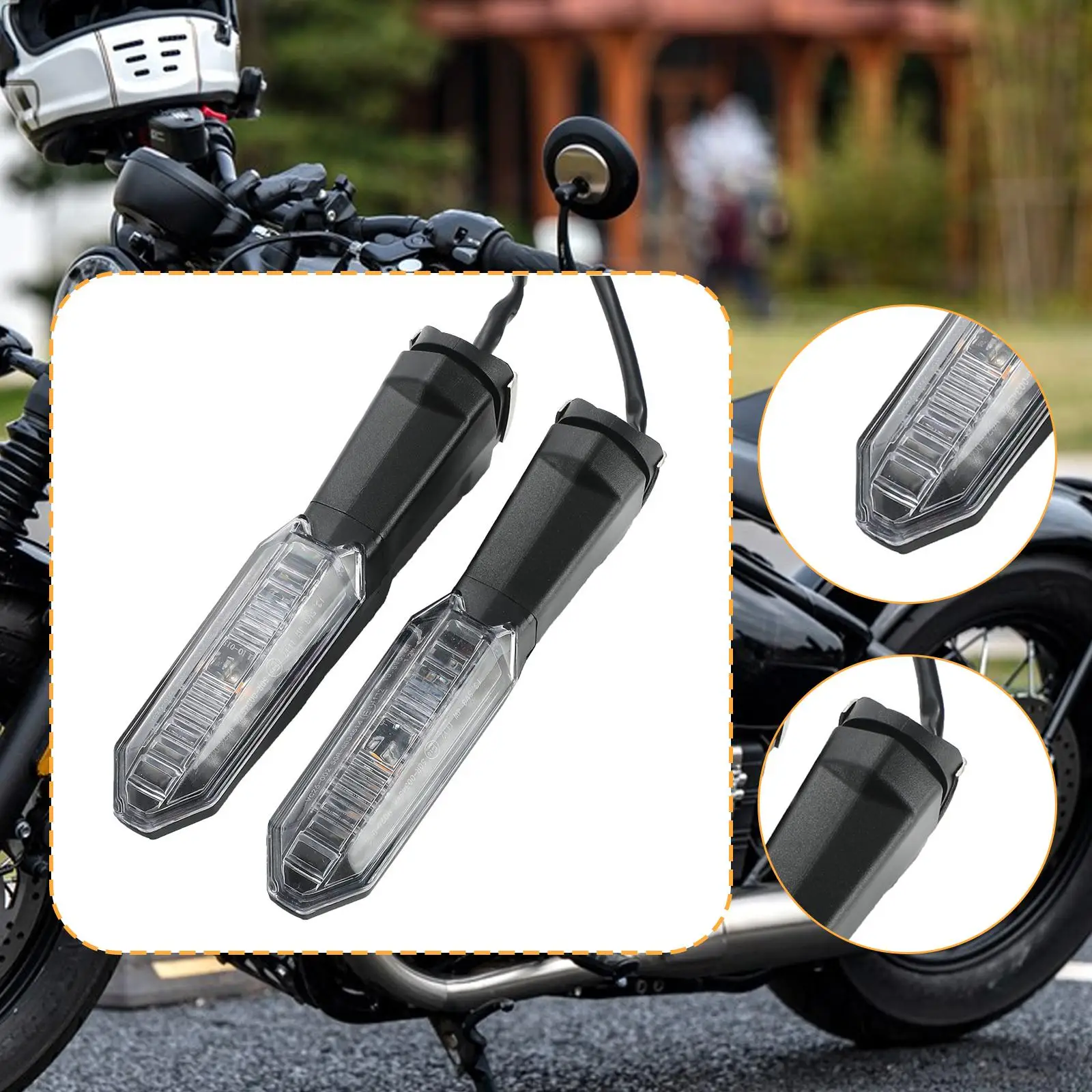Premium Motorcycle Turn Signals Light Transparent Lens 12V Blinker Indicator for Kawasaki Versys
Premium Motorcycle Turn Signals Light Transparent Lens 12V Blinker Indicator for Kawasaki Versys