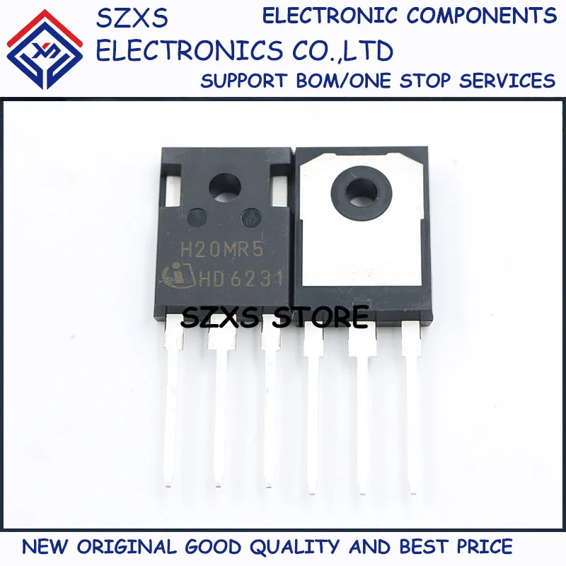 New Original 5Pcs H20MR5 IHW20N120R5 TO-247 1200V 20A Power IGBT Transistor In Stock Electronic Components Good Quality
New Original 5Pcs H20MR5 IHW20N120R5 TO-247 1200V 20A Power IGBT Transistor In Stock Electronic Components Good Quality