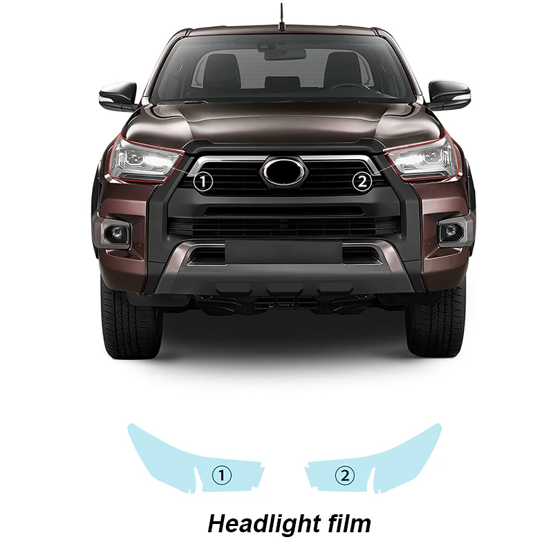 For TOYOTA HILUX INVINCIBLE SOFORT V 2021-2023 TPU PPF Clear Sticker Car Paint Protection Film Car Transparent Headlight Film
For TOYOTA HILUX INVINCIBLE SOFORT V 2021-2023 TPU PPF Clear Sticker Car Paint Protection Film Car Transparent Headlight Film