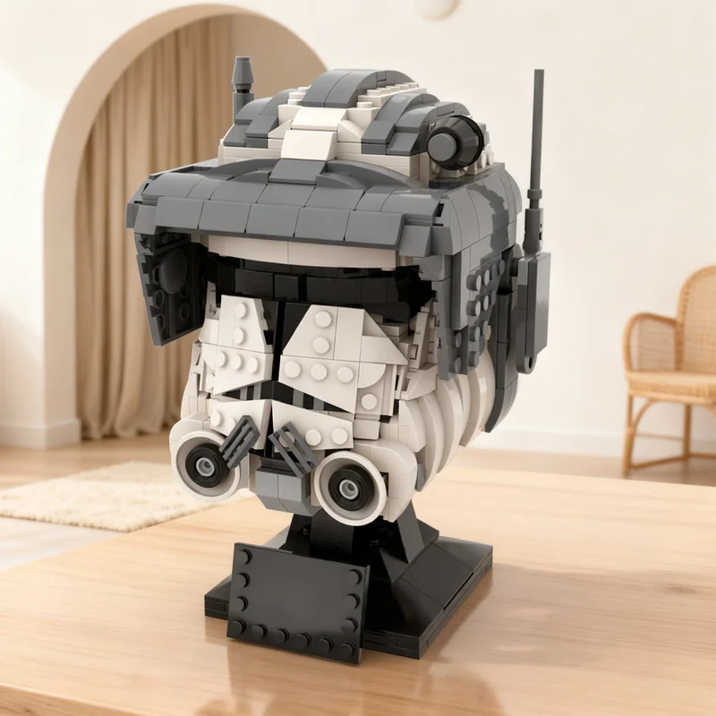 Конструктор MOC «Шлем Командира Коди: Звездные битвы» (773 детали) – Коллекционная модель для демонстрации, креативный подарок, декор для детей, премиум-качество
Конструктор MOC «Шлем Командира Коди: Звездные битвы» (773 детали) – Коллекционная модель для демонстрации, креативный подарок, декор для детей, премиум-качество