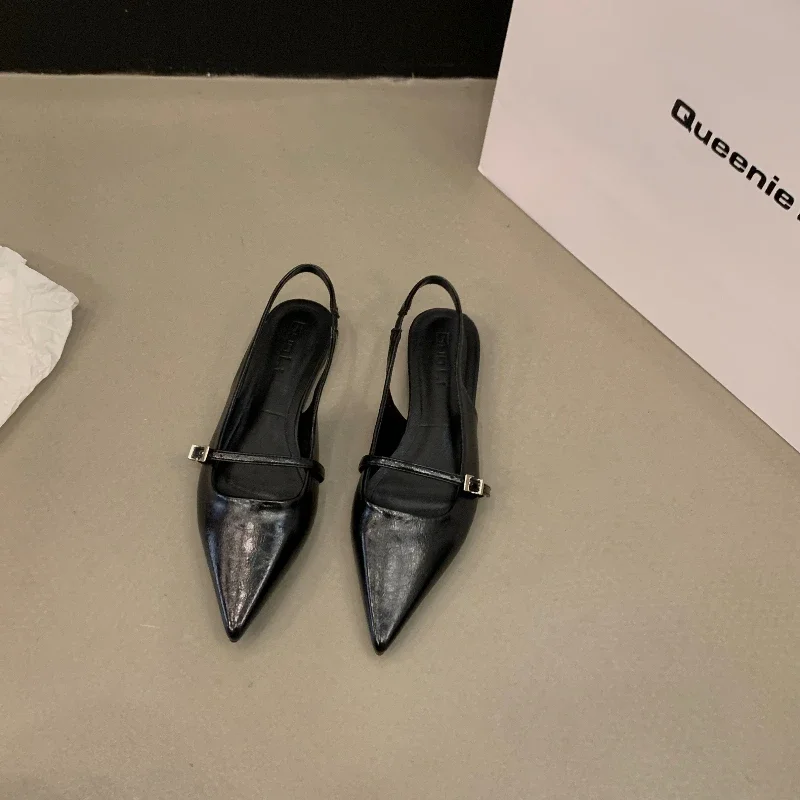 Pop Flat Bottom Versatile Bag Head Sandals Shoes New Spring And Summer Pointed Temperament Niche Single Shoes
Pop Flat Bottom Versatile Bag Head Sandals Shoes New Spring And Summer Pointed Temperament Niche Single Shoes