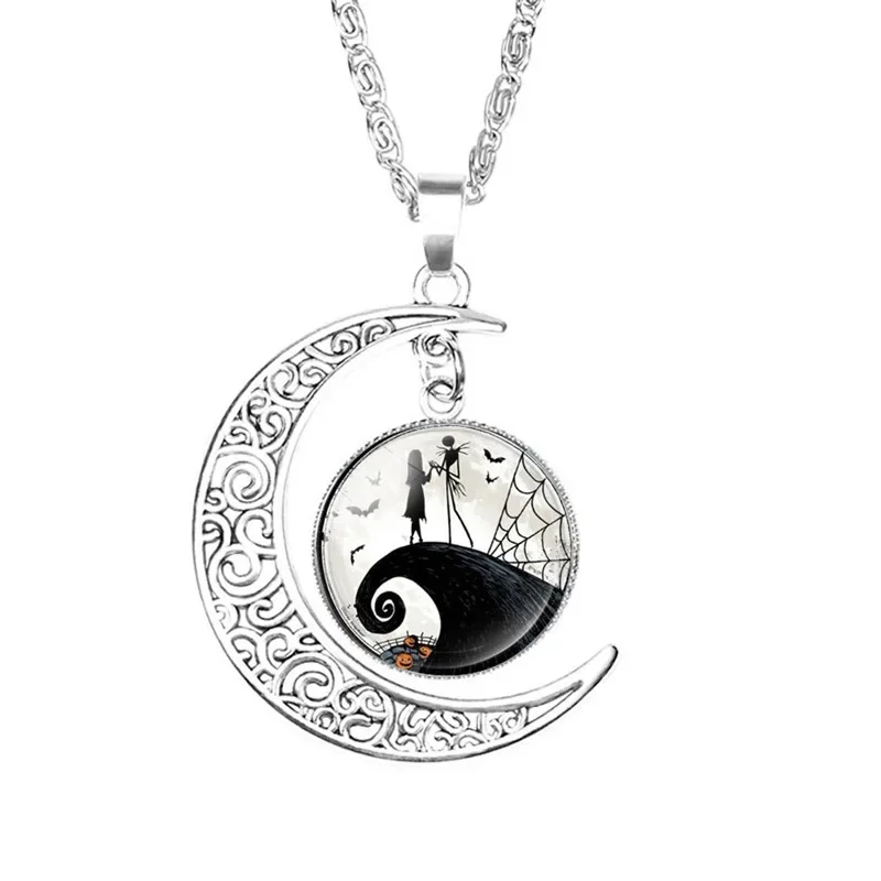 The Nightmare Before Christmas Necklace Jack Sally Cartoon Figures Sweater Chain Fashion Gemstone Accessories Women Lover Gifts
The Nightmare Before Christmas Necklace Jack Sally Cartoon Figures Sweater Chain Fashion Gemstone Accessories Women Lover Gifts