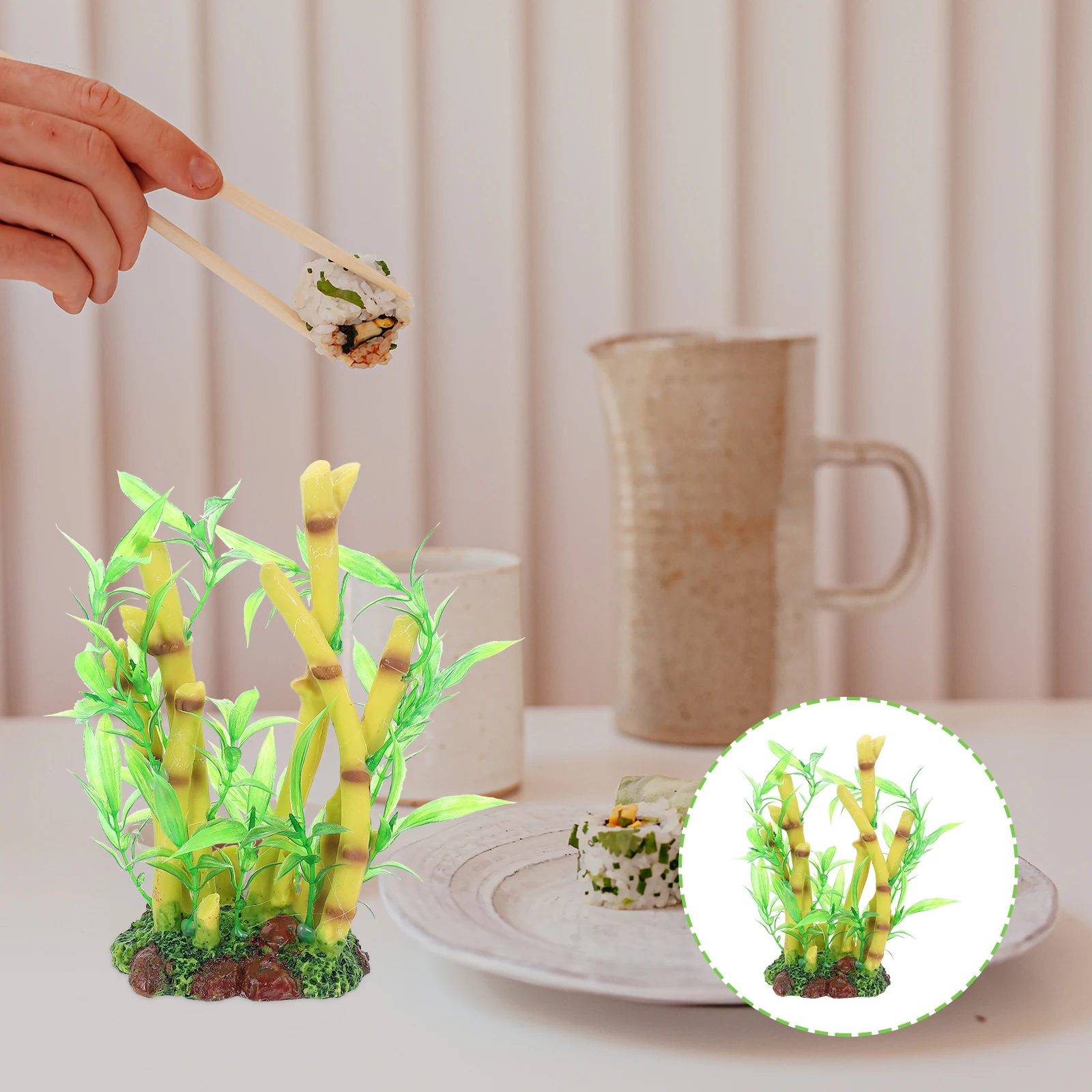 Sushi Decoration Flowers Delicate Home Ornament Plate Adornment Model Portable Plastic Small Plants Figurine
Sushi Decoration Flowers Delicate Home Ornament Plate Adornment Model Portable Plastic Small Plants Figurine