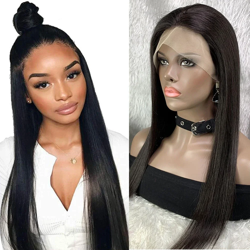 Brazilian Straight Human Hair Lace Frontal Wig 13x4x4 Transparent Lace Front Wigs 14 16 Inch Straight Human Hair Wigs for Women
Brazilian Straight Human Hair Lace Frontal Wig 13x4x4 Transparent Lace Front Wigs 14 16 Inch Straight Human Hair Wigs for Women