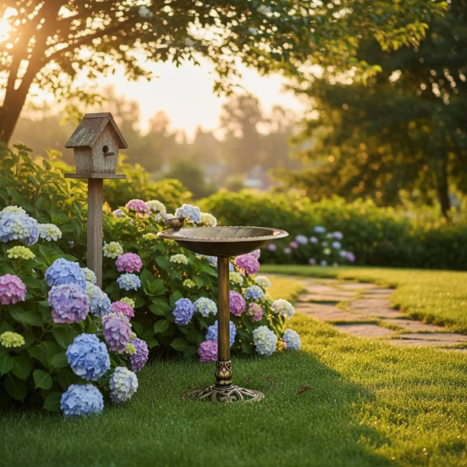 Pedestal Avian Bath Lightweight Outdoor Avian Basin Garden Decor Easy Assembly Includes Ground Stakes for Gardeners, Lawn
Pedestal Avian Bath Lightweight Outdoor Avian Basin Garden Decor Easy Assembly Includes Ground Stakes for Gardeners, Lawn