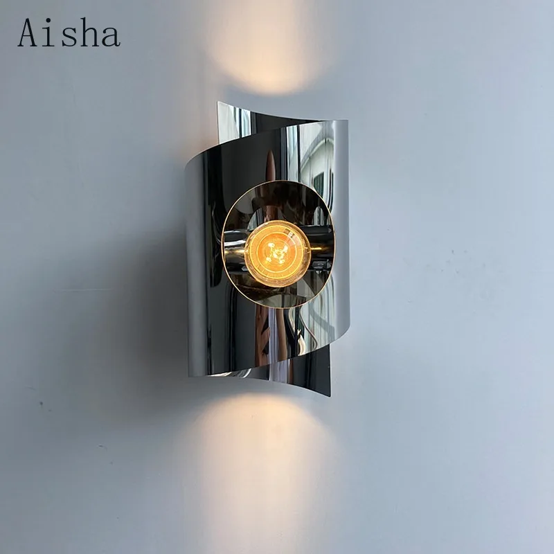 Bauhaus Wall Lamp Medieval French Entrance Wall Sconces for Home Industrial Style Aisle Bedside Metal Wall Light E27 85-240V
Bauhaus Wall Lamp Medieval French Entrance Wall Sconces for Home Industrial Style Aisle Bedside Metal Wall Light E27 85-240V
