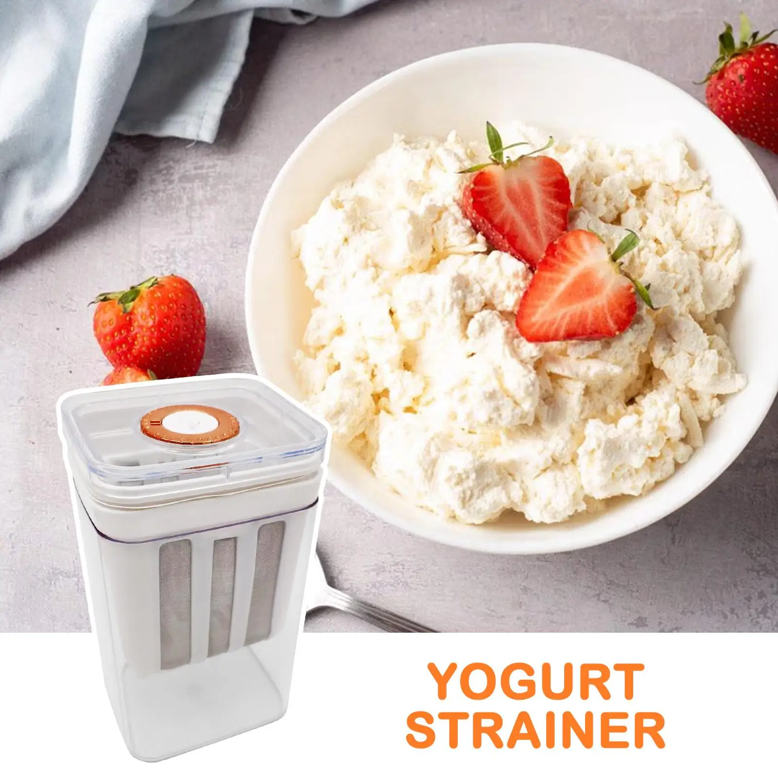 Yogurt Strainer Rice Strainer Basket 1100ml Reusable Mesh Colander Filter Sieve for Tea Honey Rice Sauce Coffee Juice Kitchen
Yogurt Strainer Rice Strainer Basket 1100ml Reusable Mesh Colander Filter Sieve for Tea Honey Rice Sauce Coffee Juice Kitchen