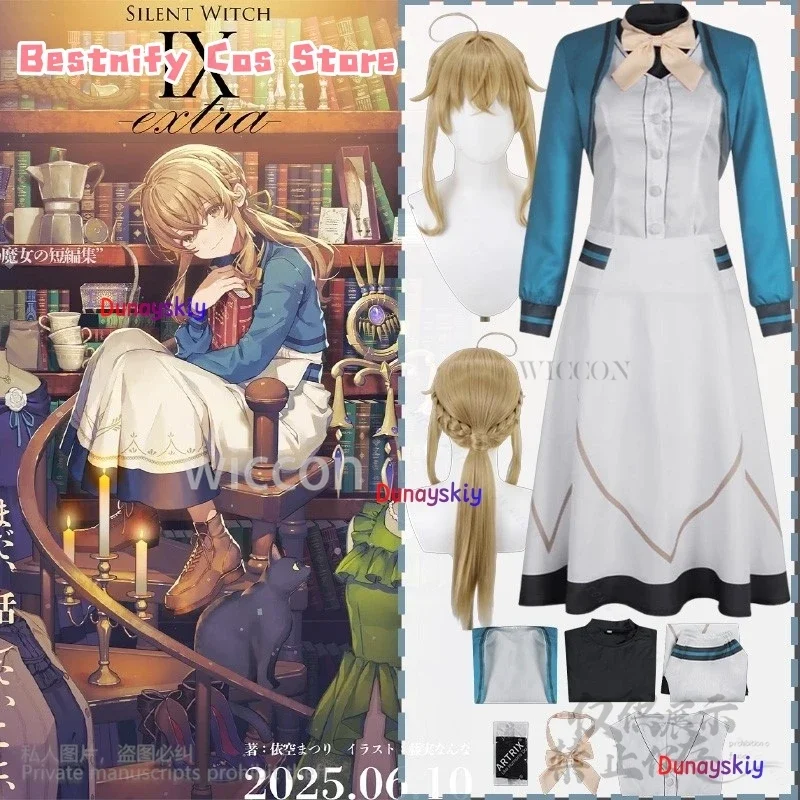 CosplaySilent Witch Cosplay Monica Evaret Anime School Uniform Dress British Style Lolita Magical Long Skirts Elegance Halloween
CosplaySilent Witch Cosplay Monica Evaret Anime School Uniform Dress British Style Lolita Magical Long Skirts Elegance Halloween