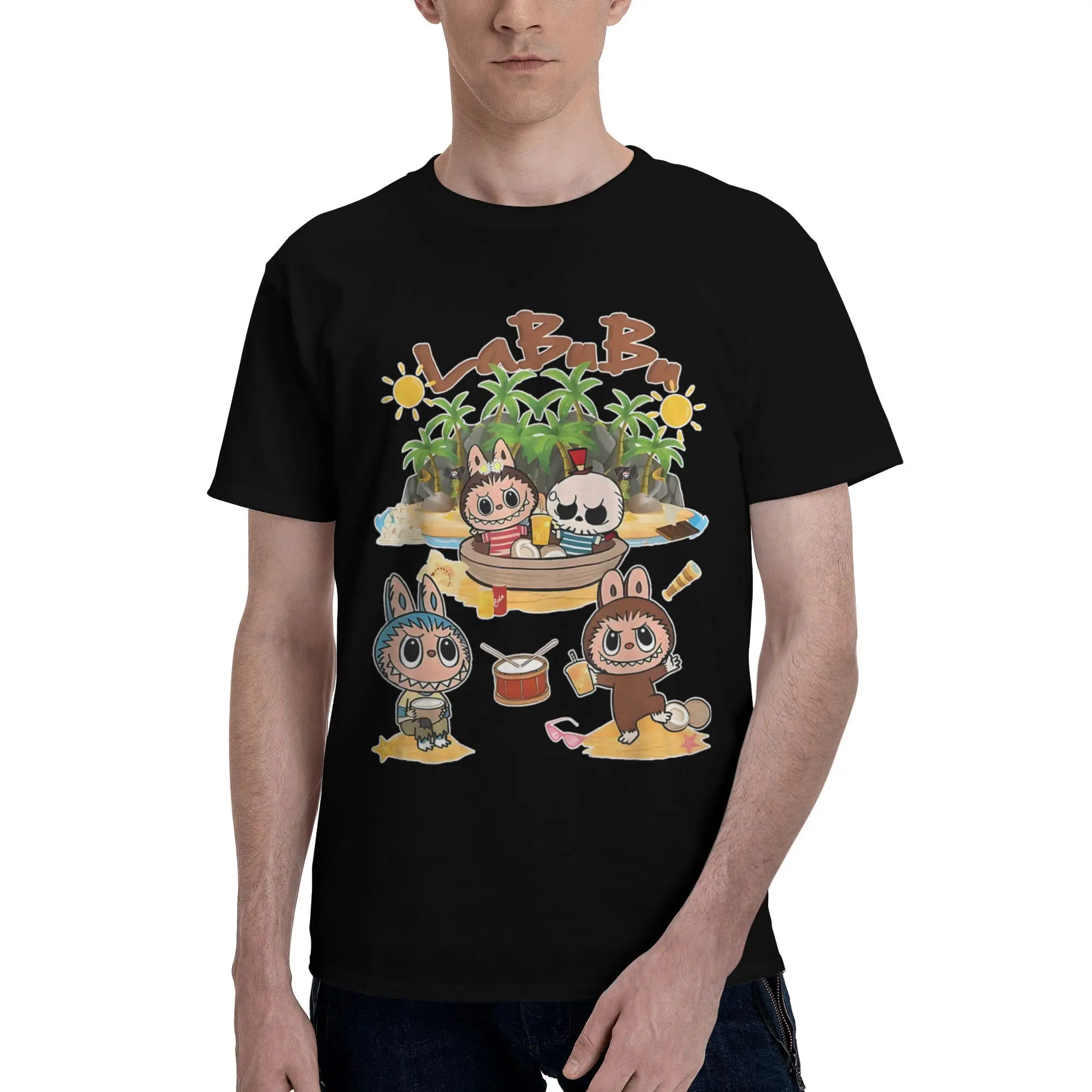 Funny Labubu Lover Cute Labubu T Shirt for Men 100% Cotton Humor T-Shirt Round Collar Tees Short Sleeve Tops Big Size
Funny Labubu Lover Cute Labubu T Shirt for Men 100% Cotton Humor T-Shirt Round Collar Tees Short Sleeve Tops Big Size