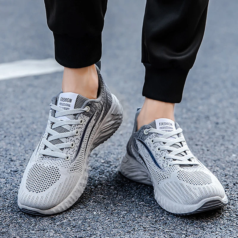 Fashion Men Sneakers Mesh Casual Shoes Lace-up Men Shoes Lightweight Vulcanize Shoes Walking Sneakers Zapatillas Hombre
Fashion Men Sneakers Mesh Casual Shoes Lace-up Men Shoes Lightweight Vulcanize Shoes Walking Sneakers Zapatillas Hombre