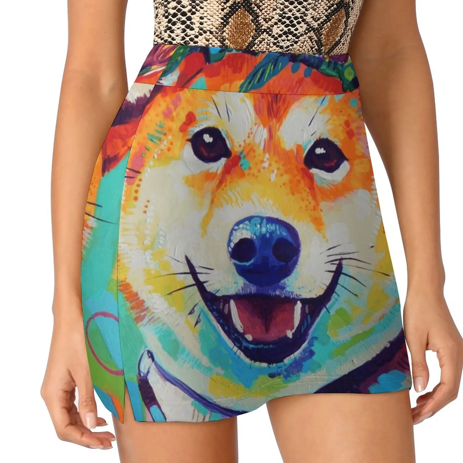 Happy Shiba Женская юбка Мини-юбки A Line Юбка со скрытым карманом Shiba Inu Собака Цветочная корона Happy Smile Красочная традиционная
Happy Shiba Женская юбка Мини-юбки A Line Юбка со скрытым карманом Shiba Inu Собака Цветочная корона Happy Smile Красочная традиционная