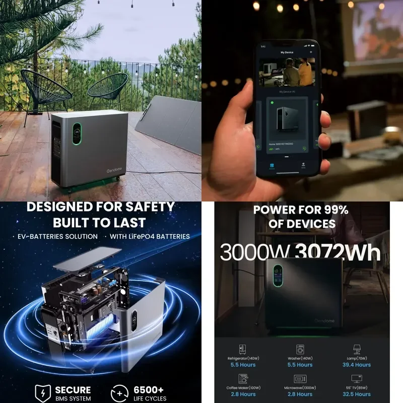 3000W Pure Sine Wave Power Station with PD3.1 Fast Charge
3000W Pure Sine Wave Power Station with PD3.1 Fast Charge
