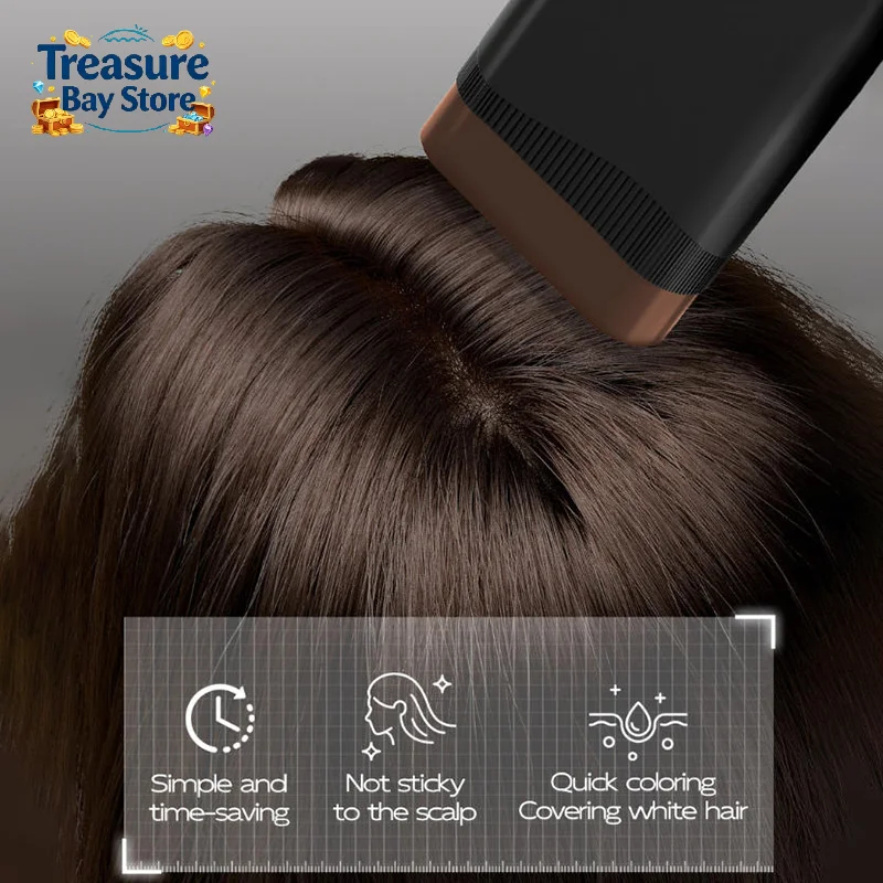 Hair Color Stick For Men & Women Quickly Covers Gray White Hair Concealer Hairline Instant Covering Hair Dye Stick Applicator
Hair Color Stick For Men & Women Quickly Covers Gray White Hair Concealer Hairline Instant Covering Hair Dye Stick Applicator