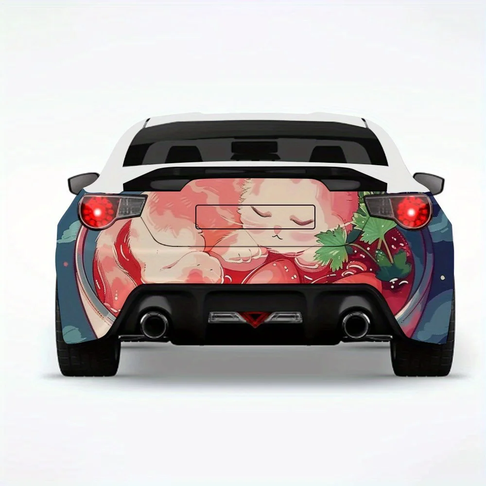 Sleeping Cat in Soup Bowl Car StickerVinyl Decal for Car Rear, Waterproof Self-Adhesive Vinyl Stickers for Vehicle Tail & Bumper
Sleeping Cat in Soup Bowl Car StickerVinyl Decal for Car Rear, Waterproof Self-Adhesive Vinyl Stickers for Vehicle Tail & Bumper