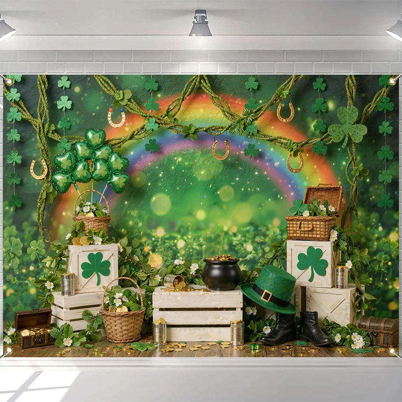 LS Photography Background Lucky Four Leaf Clover Magic Decoration Backdrop Baby Shower Newbron Party Portrait Studio Props
LS Photography Background Lucky Four Leaf Clover Magic Decoration Backdrop Baby Shower Newbron Party Portrait Studio Props