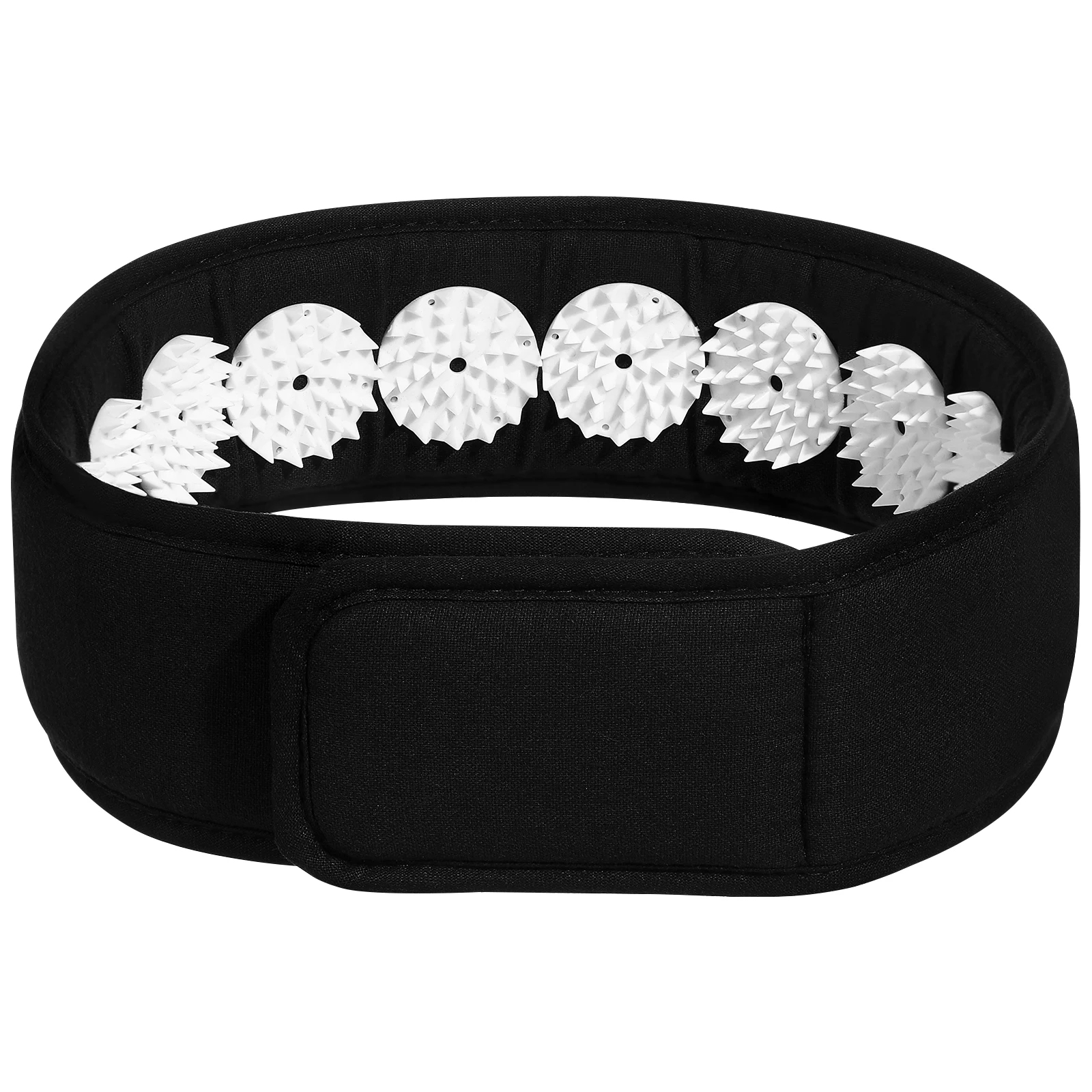 Head Massage Belt Acupressure Wrap Pain Relief Relaxation Black Travel Neck Acupuncture Headband Circulation Stimulator
Head Massage Belt Acupressure Wrap Pain Relief Relaxation Black Travel Neck Acupuncture Headband Circulation Stimulator