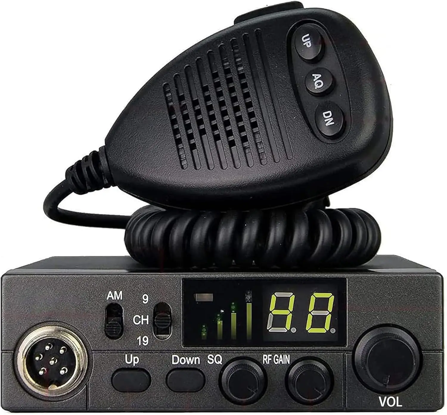 LT-298 CB Radio AM/FM Full 40 Channel, Instant Emergency Channel 9/19 ASQ Function RF-Gain External Speaker Jack Easy to Read Di
LT-298 CB Radio AM/FM Full 40 Channel, Instant Emergency Channel 9/19 ASQ Function RF-Gain External Speaker Jack Easy to Read Di