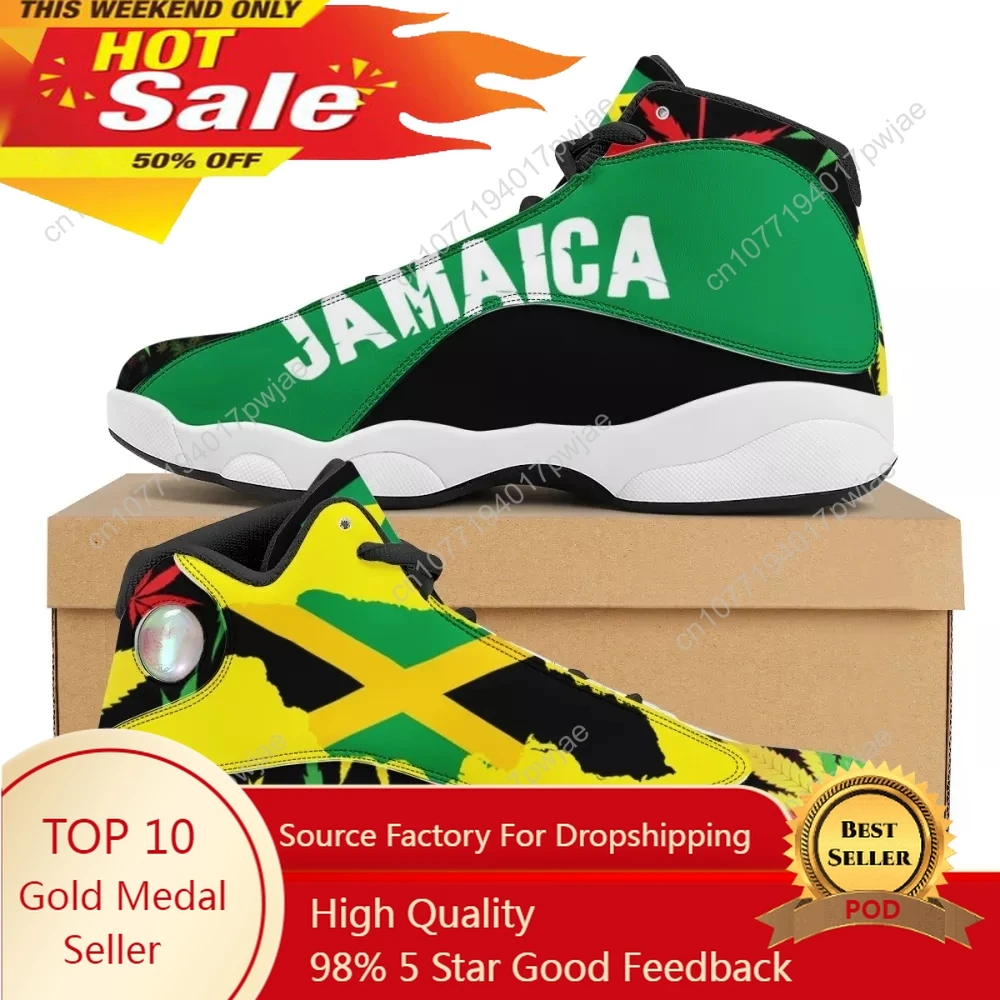 Brand Couple Sneakers Jamaica Flag Art Print On Demand Men AF Cushion Basketball Shoes Leather Sports Shoes
Brand Couple Sneakers Jamaica Flag Art Print On Demand Men AF Cushion Basketball Shoes Leather Sports Shoes